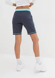 Teplákové bermudy ze směsi s bavlnou, bonprix