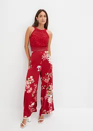 Jumpsuit s ramínkem kolem krku, bonprix