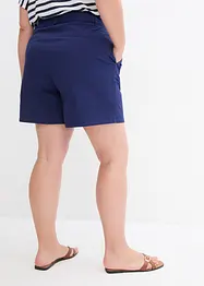 Šortky High Waist z kepru, bonprix