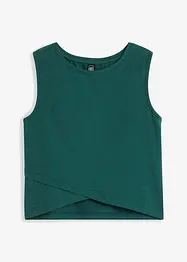 Crop top ze strečové bavlny, bonprix