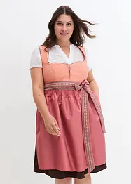 Kroj Dirndl se zipem, v délce midi (2dílná souprava), bonprix