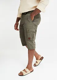 Cargo bermudy z čisté bavlny, Regular Fit, bonprix