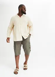 Cargo bermudy z čisté bavlny, Regular Fit, bonprix
