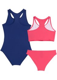Dívčí plavky + bikiny  (3dílná souprava), bpc bonprix collection