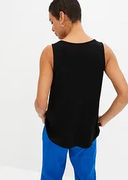 Top se zipem, z udržitelné viskózy, bonprix
