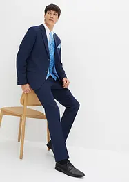 Svatební oblek Slim Fit s vestou a kravatou (5dílná souprava), bonprix