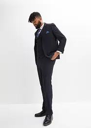 Oblek s vestou a kravatou (4dílná souprava), Slim Fit, bonprix