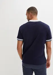 Polo triko z piké materiálu, z čisté organické bavlny, bonprix