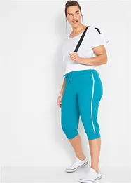 Joggingové kalhoty z bavlny, capri délka (2 ks v balení), bonprix