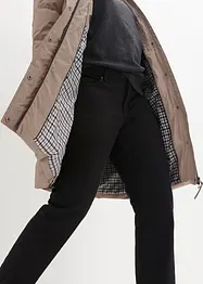 Péřový kabát s podšívkou s potiskem, vodoodpudivý, bonprix