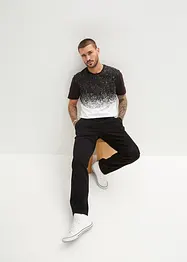 Strečové kalhoty bez zapínání, Relaxed Fit, Straight, bonprix