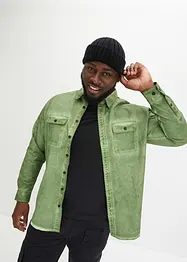 Košile s dlouhým rukávem a sepraným vzhledem, z čisté bavlny, bonprix