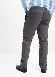 Kalhoty bez zapínání, Regular Fit s podílem lnu, Straight, bonprix