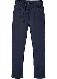 Kalhoty bez zapínání, Regular Fit s podílem lnu, Straight, bonprix