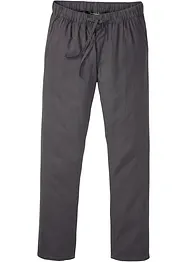 Kalhoty bez zapínání, Regular Fit s podílem lnu, Straight, bonprix