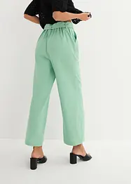 Kalhoty Culotte ze vzdušné lněné směsi, bonprix