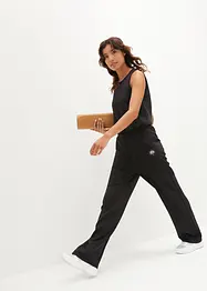 Velmi měkký Scuba jumpsuit, široké nohavice, rychleschnoucí, bonprix