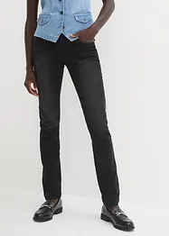 Straight džíny Mid Waist, Super Stretch, s pohodlným pasem, bonprix