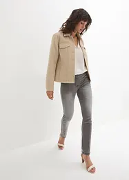 Straight džíny Mid Waist, Super Stretch, s pohodlným pasem, bonprix