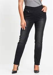 Straight džíny Mid Waist, Super Stretch, s pohodlným pasem, bonprix