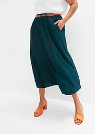 Maxi sukně s páskem (2dílná souprava), bonprix