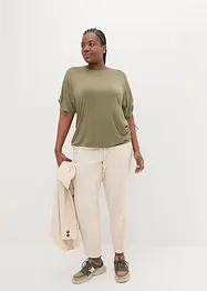 Triko ze splývavé viskózy, bonprix