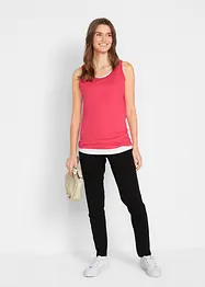 Dlouhý top z čisté bavlny (5 ks v balení), bonprix