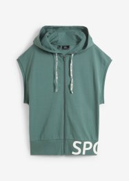 Sportovní úpletová vesta s kapucí, bpc bonprix collection