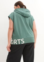 Sportovní úpletová vesta s kapucí, bpc bonprix collection