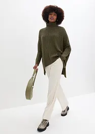 Oversize svetr ve stylu ponča, bonprix