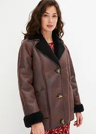 Shearling bunda s kapsami, bpc bonprix collection