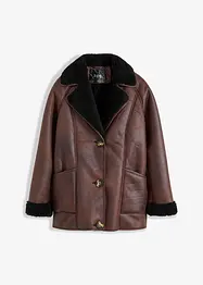 Shearling bunda s kapsami, bpc bonprix collection