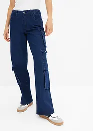 Cargo džíny Mid Waist, bonprix