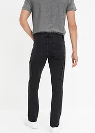 Strečové cargo džíny Slim Fit Straight, bonprix