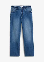 Straight džíny High Waist, z organické bavlny, John Baner JEANSWEAR