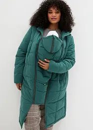 Těhotenský/nosicí kabát 3 v 1 s prošíváním, recyklovaný polyester, bonprix