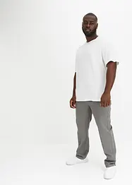 Strečové kalhoty Classic Fit s obsahem čisté bavlny, Straight, bonprix