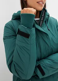 Premium outdoorová termo parka s recyklovaným prachovým peřím, uvnitř prošívaná, bonprix