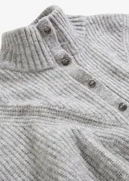 Oversize vlněný svetr s alpakou, bonprix