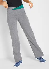 Bavlněné sportovní kalhoty, Bootcut (2 ks v balení), bonprix