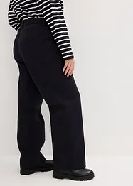 Základní keprové kalhoty, High Waist, bonprix