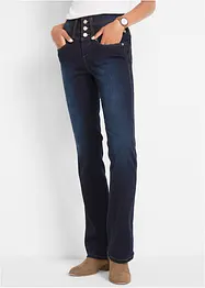 Stahovací džíny High Waist, Bootcut, bonprix