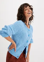 Oversized pletený kabátek, bonprix