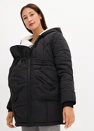 Těhotenská bunda 3 v 1 s vsadkou na miminko, bonprix