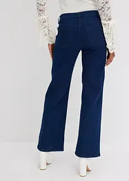 Džíny Wide Leg Mid Waist, bonprix