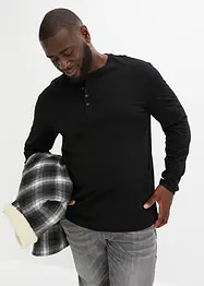 Henley triko s komfortním střihem (2 ks), bonprix