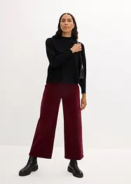 Manšestrové kalhoty s pohodlným pasem, High Waist, bonprix