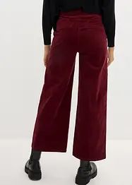 Manšestrové kalhoty s pohodlným pasem, High Waist, bonprix
