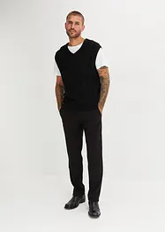 Elegantní kalhoty s puky, Regular Fit, bonprix