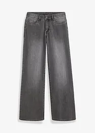 Strečové džíny Wide Leg, Mid Waist, bonprix